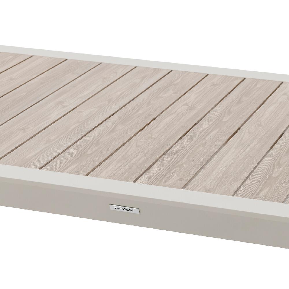 Hesperide Table De Jardin ÉVASION Effet Bois Lin & Argile