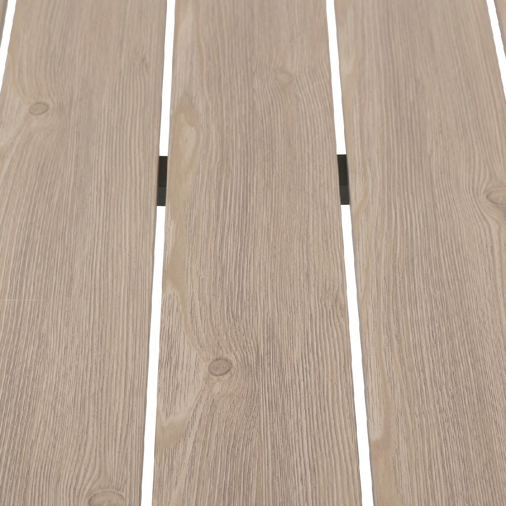 Hesperide Table De Jardin ÉVASION Effet Bois Lin & Vert Laurier