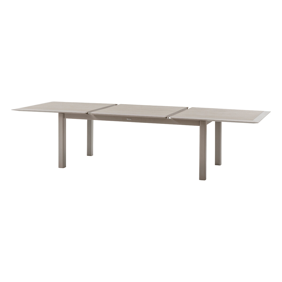Hesperide Table De Jardin Extensible ALLURE Effet Bois Grège & Avoine