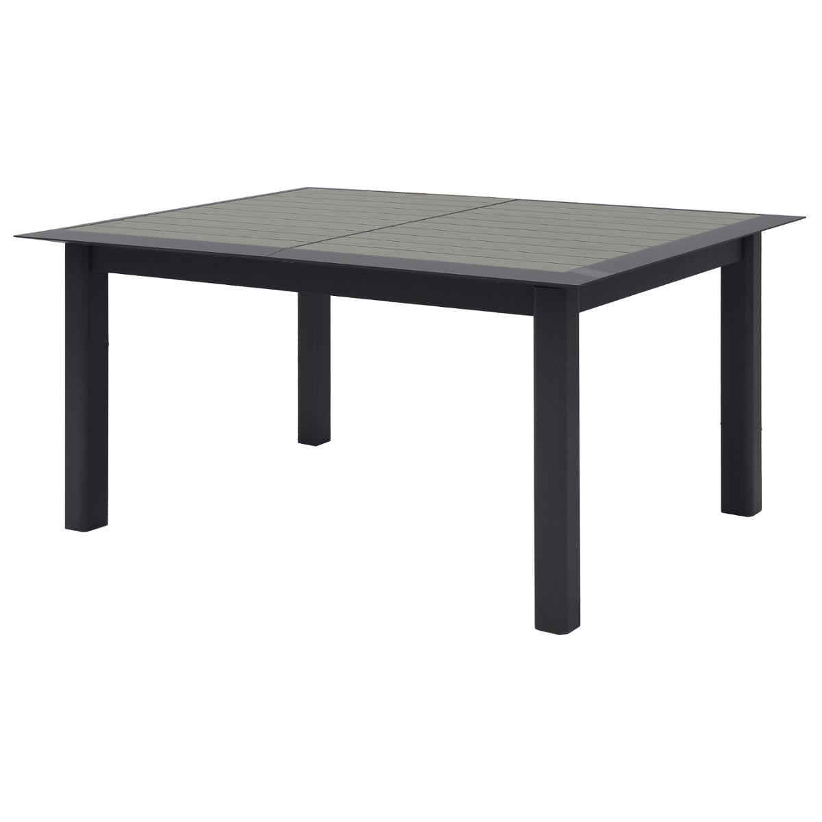Hesperide Table De Jardin Extensible ALLURE Effet Bois Muscade & Graphite