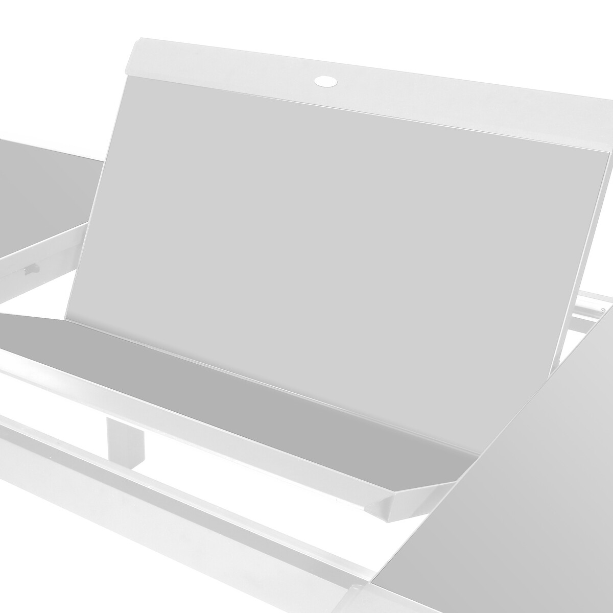 Hesperide Table De Jardin Extensible ALLURE Gris & Blanc