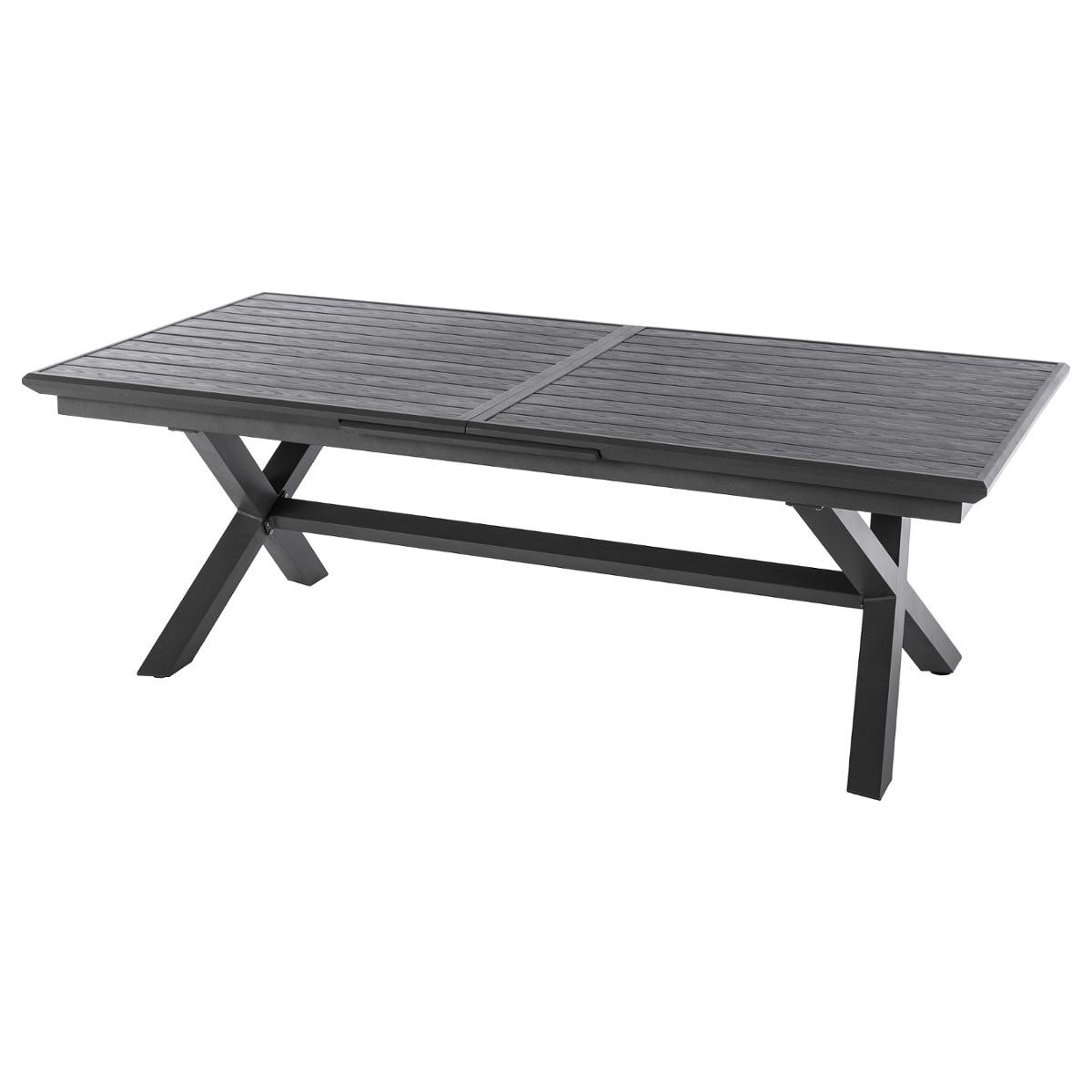 Hesperide Table De Jardin Extensible AXIOME Ardoise Granitée