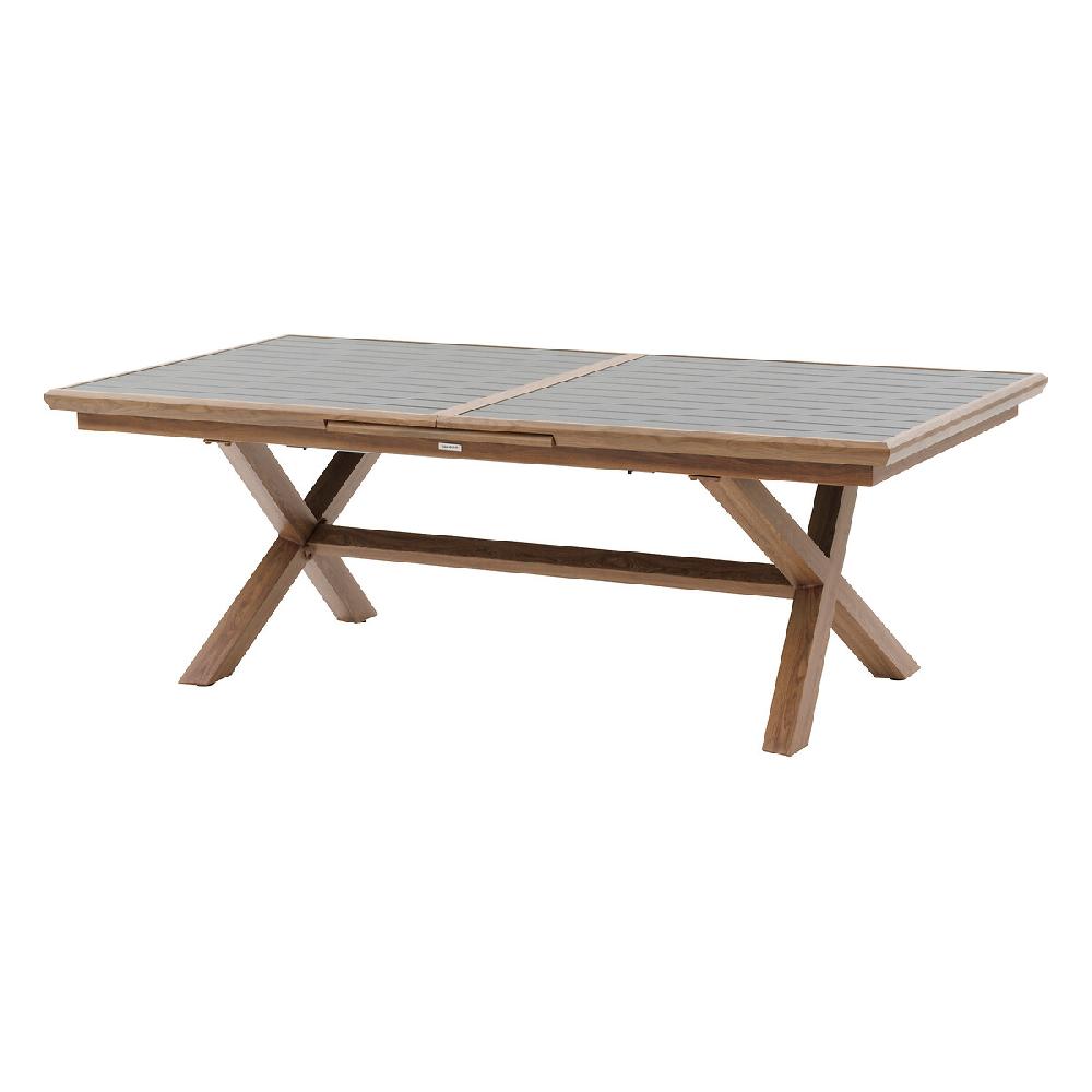 Hesperide Table De Jardin Extensible AXIOME Graphite & Honey