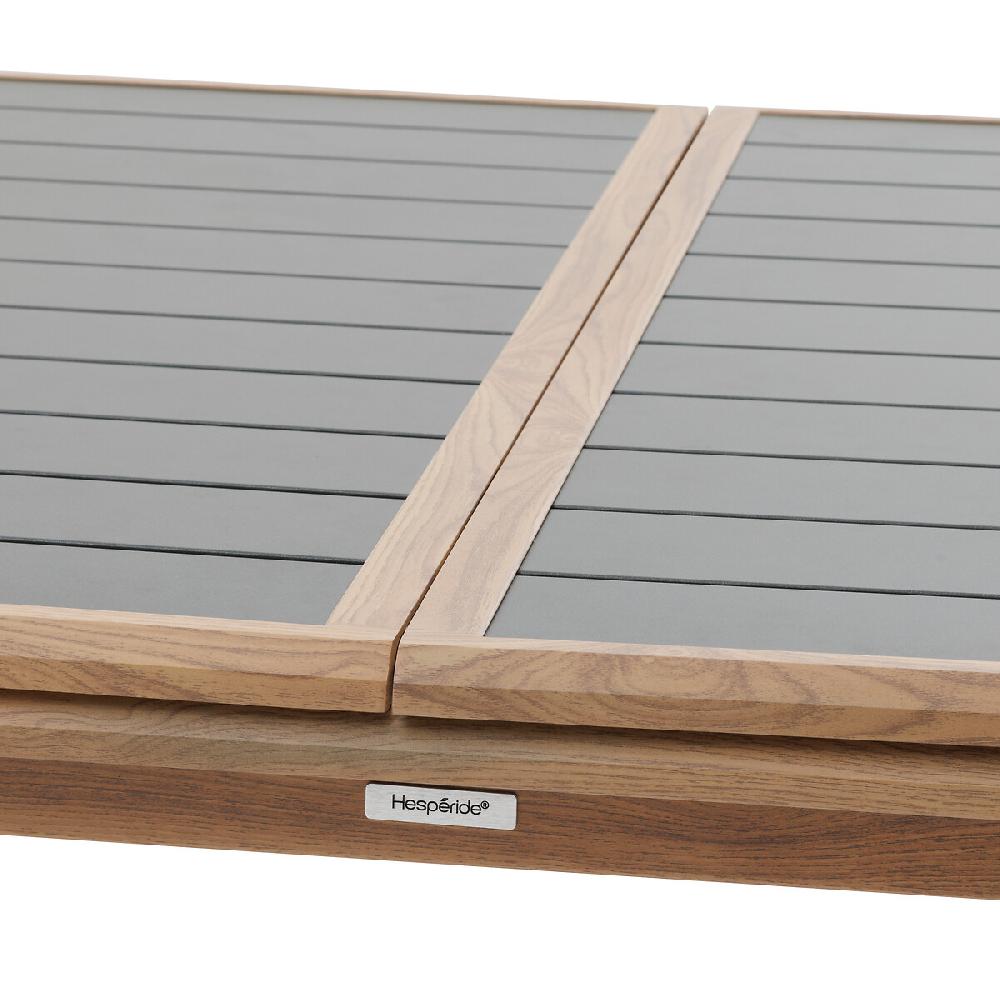 Hesperide Table De Jardin Extensible AXIOME Graphite & Honey