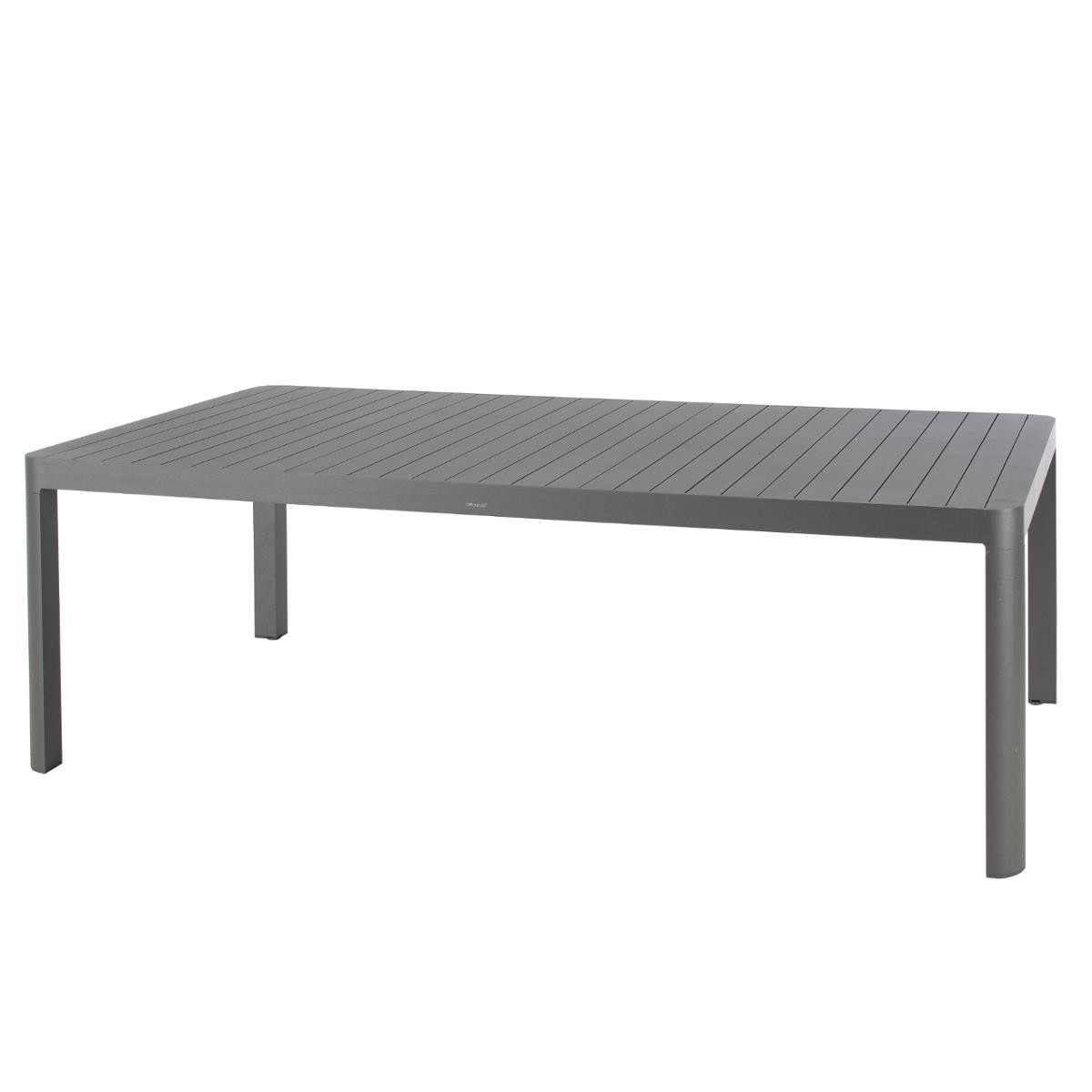 Hesperide Table De Jardin Extensible Carrée PARADIZE Graphite