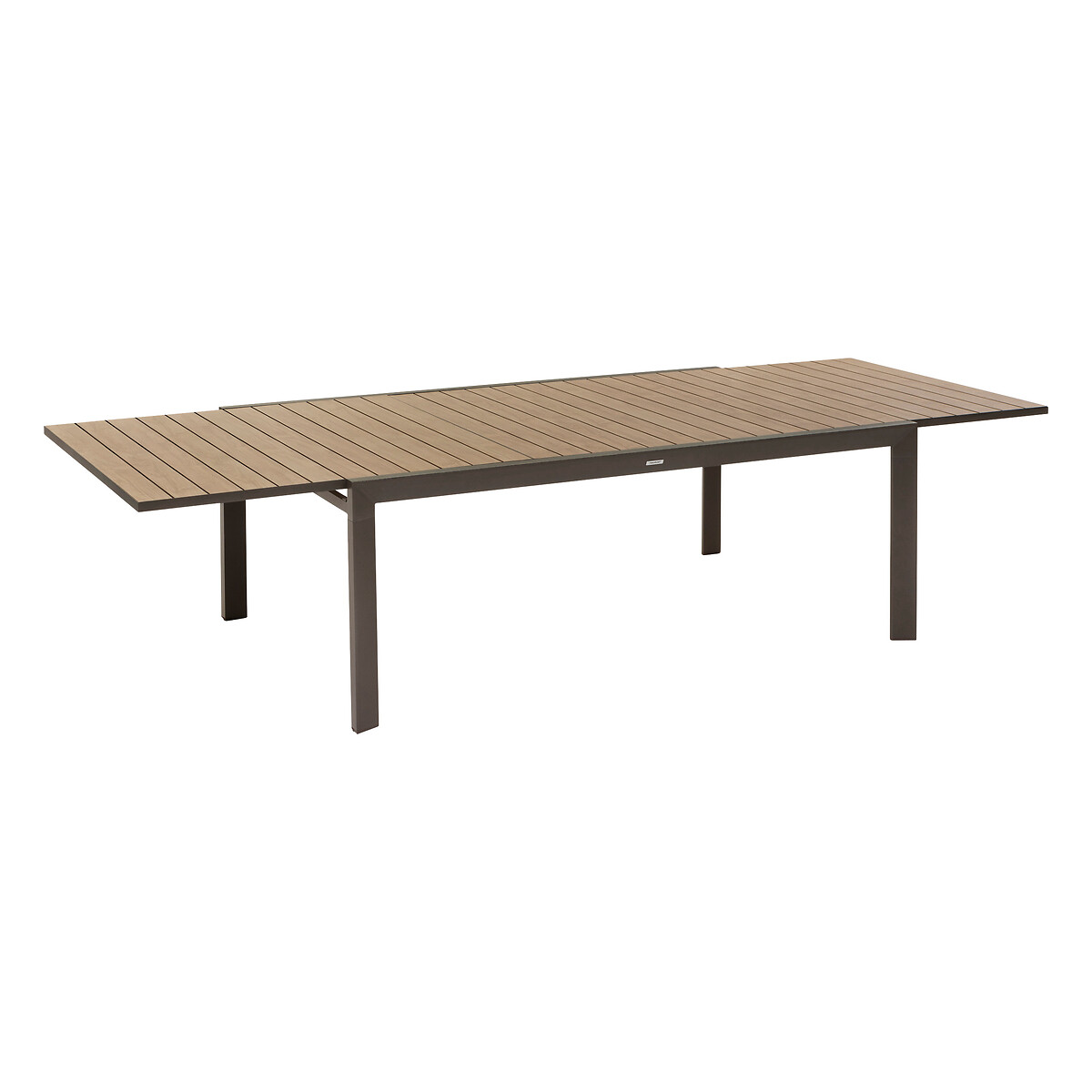Hesperide Table De Jardin Extensible Coulissante ÉVASION Effet Bois Honey & Praline