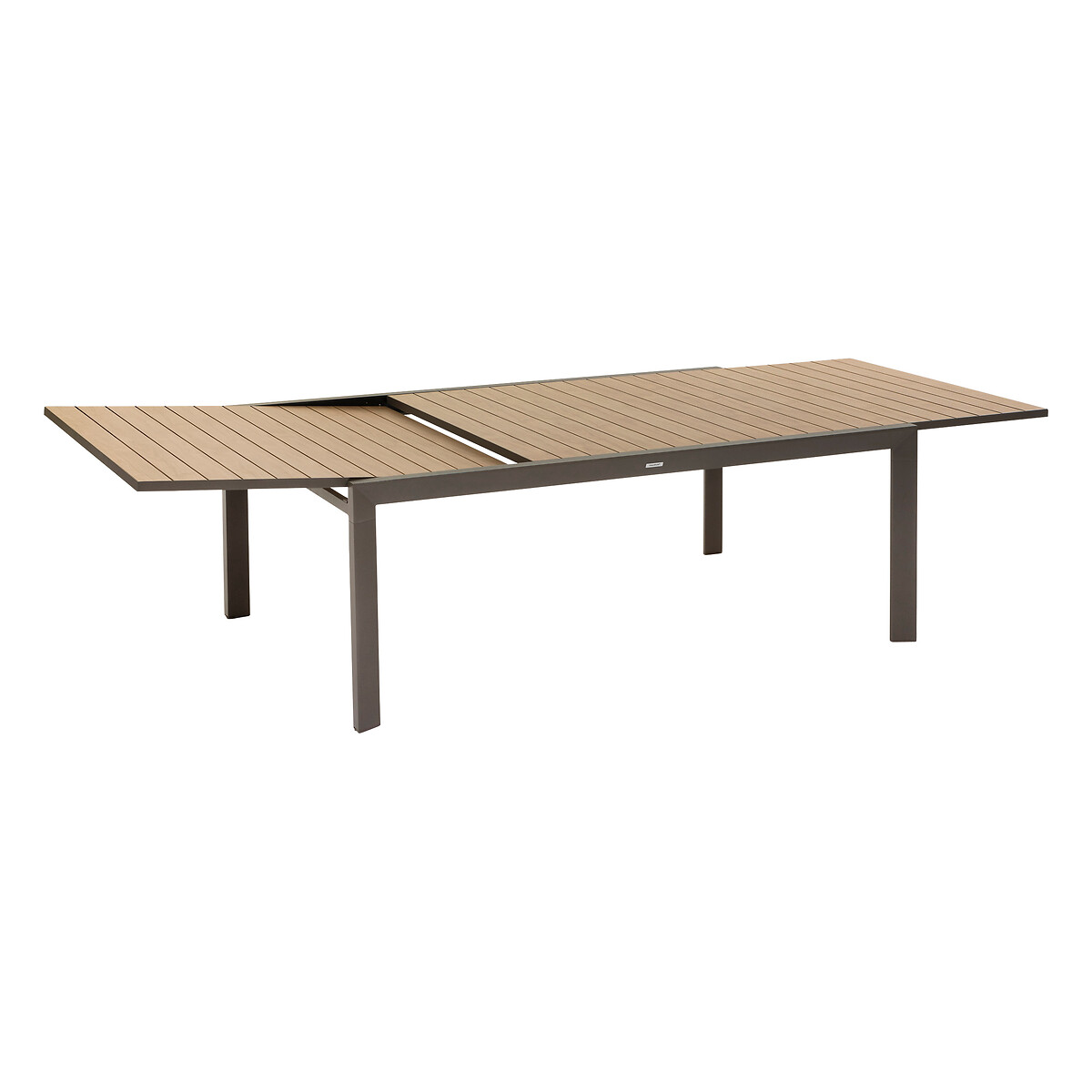 Hesperide Table De Jardin Extensible Coulissante ÉVASION Effet Bois Honey & Praline