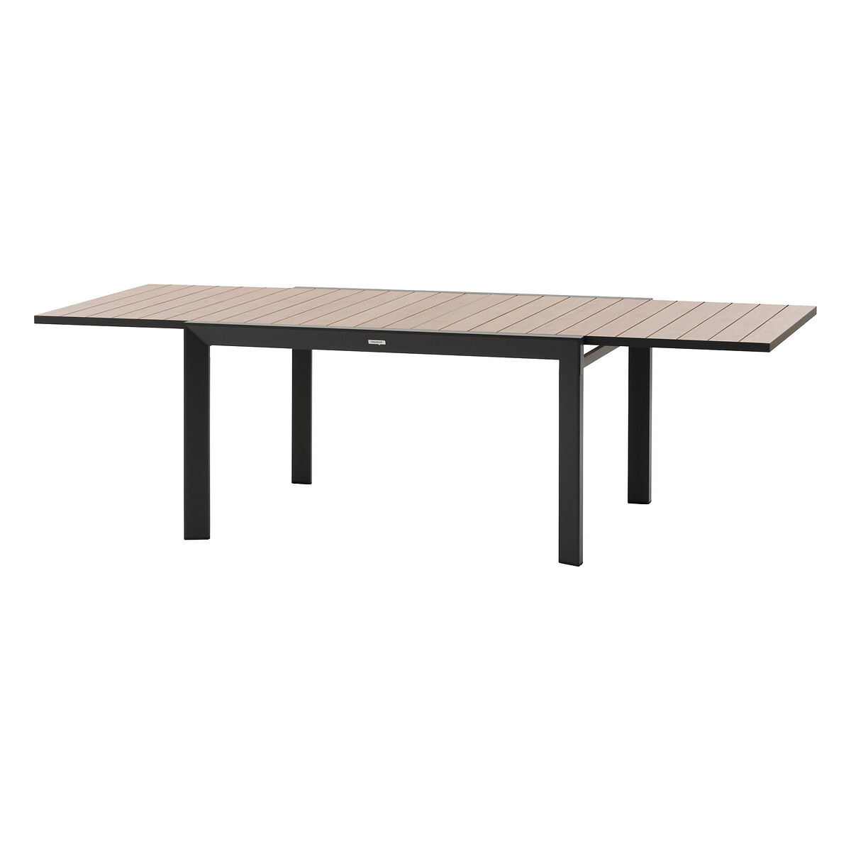Hesperide Table De Jardin Extensible Coulissante ÉVASION Effet Bois Honey & Graphite