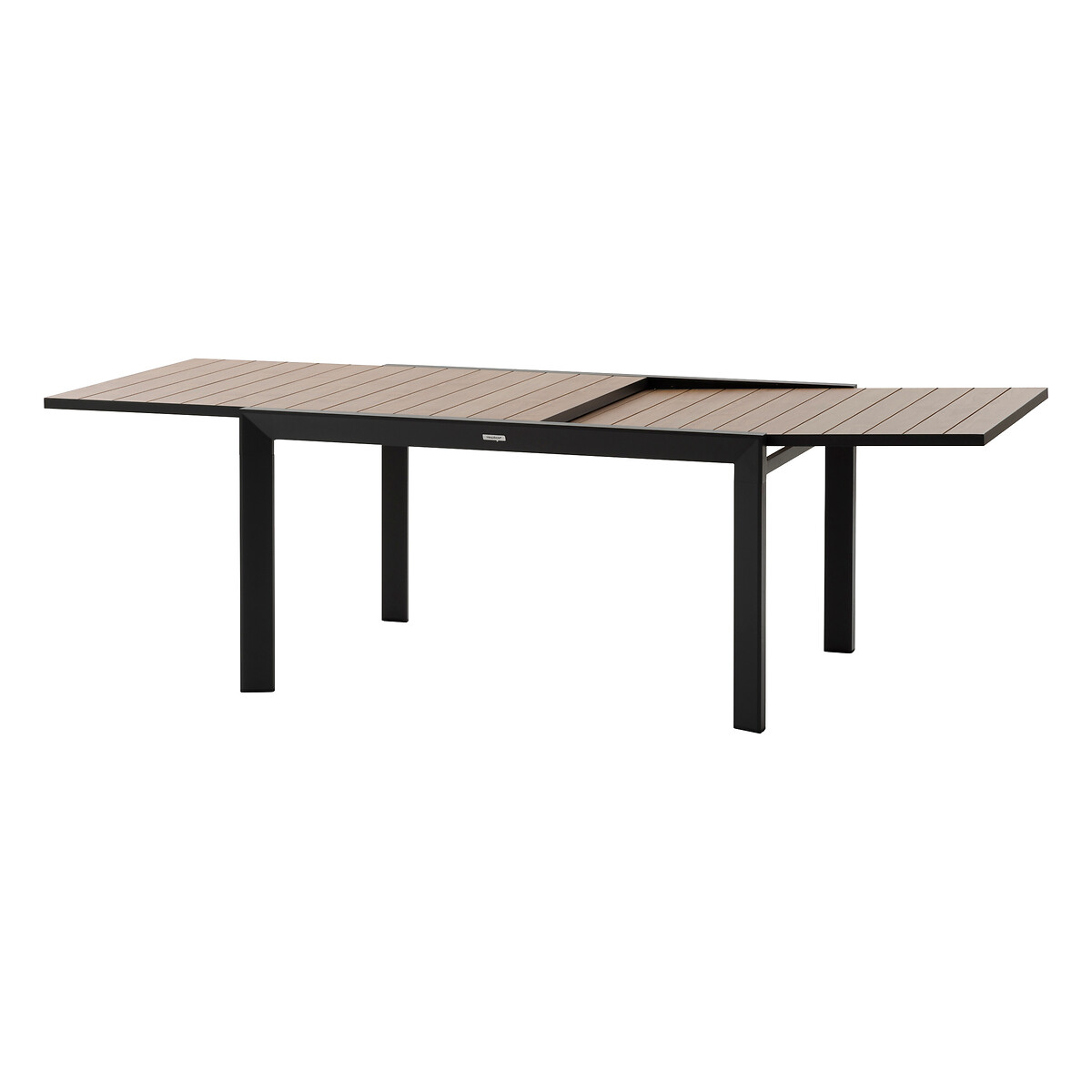 Hesperide Table De Jardin Extensible Coulissante ÉVASION Effet Bois Honey & Graphite