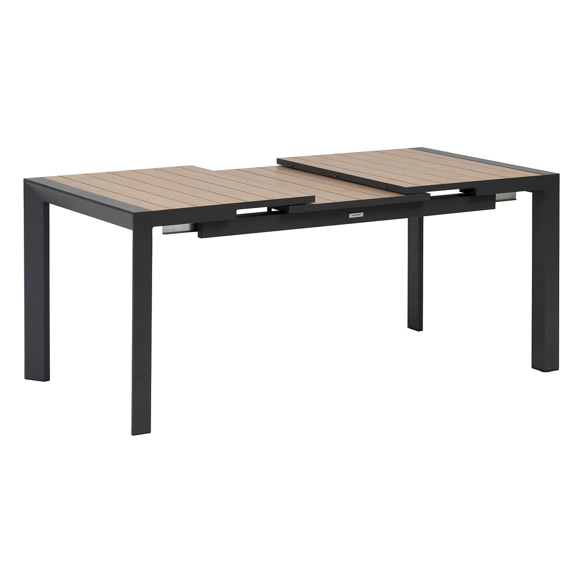 Hesperide Table De Jardin Extensible ÉVASION Effet Bois Honey & Graphite