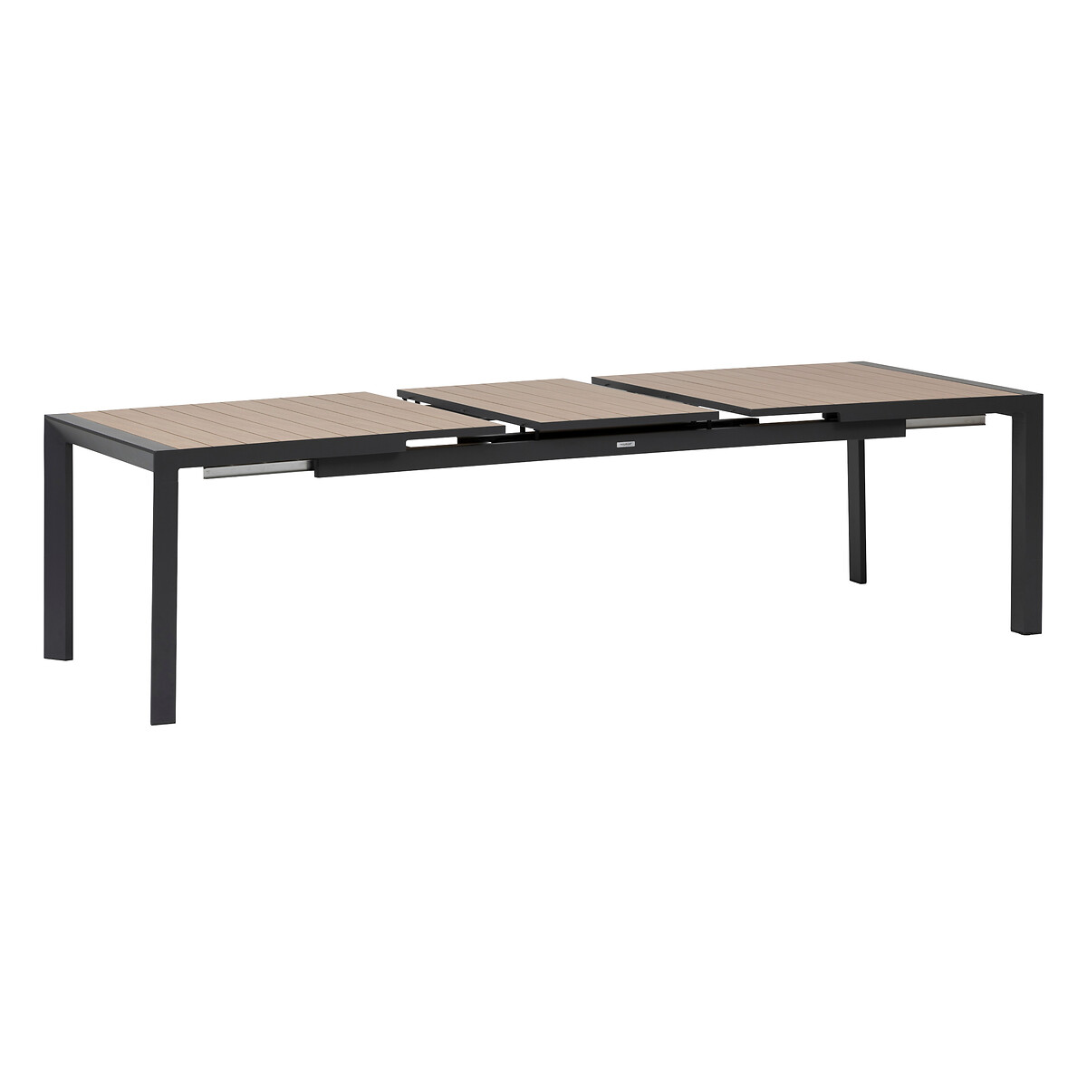 Hesperide Table De Jardin Extensible ÉVASION Effet Bois Honey & Graphite