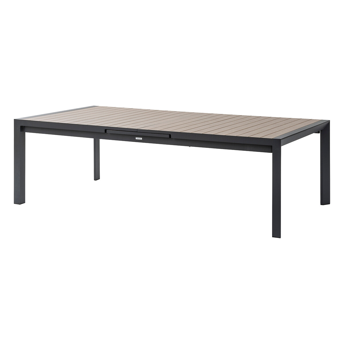 Hesperide Table De Jardin Extensible ÉVASION Effet Bois Honey & Graphite