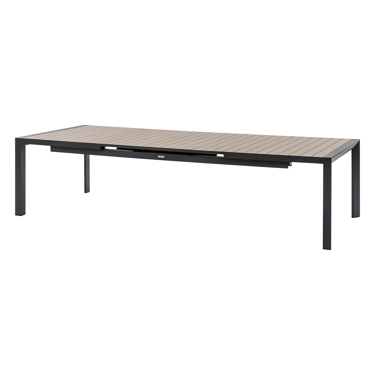 Hesperide Table De Jardin Extensible ÉVASION Effet Bois Honey & Graphite