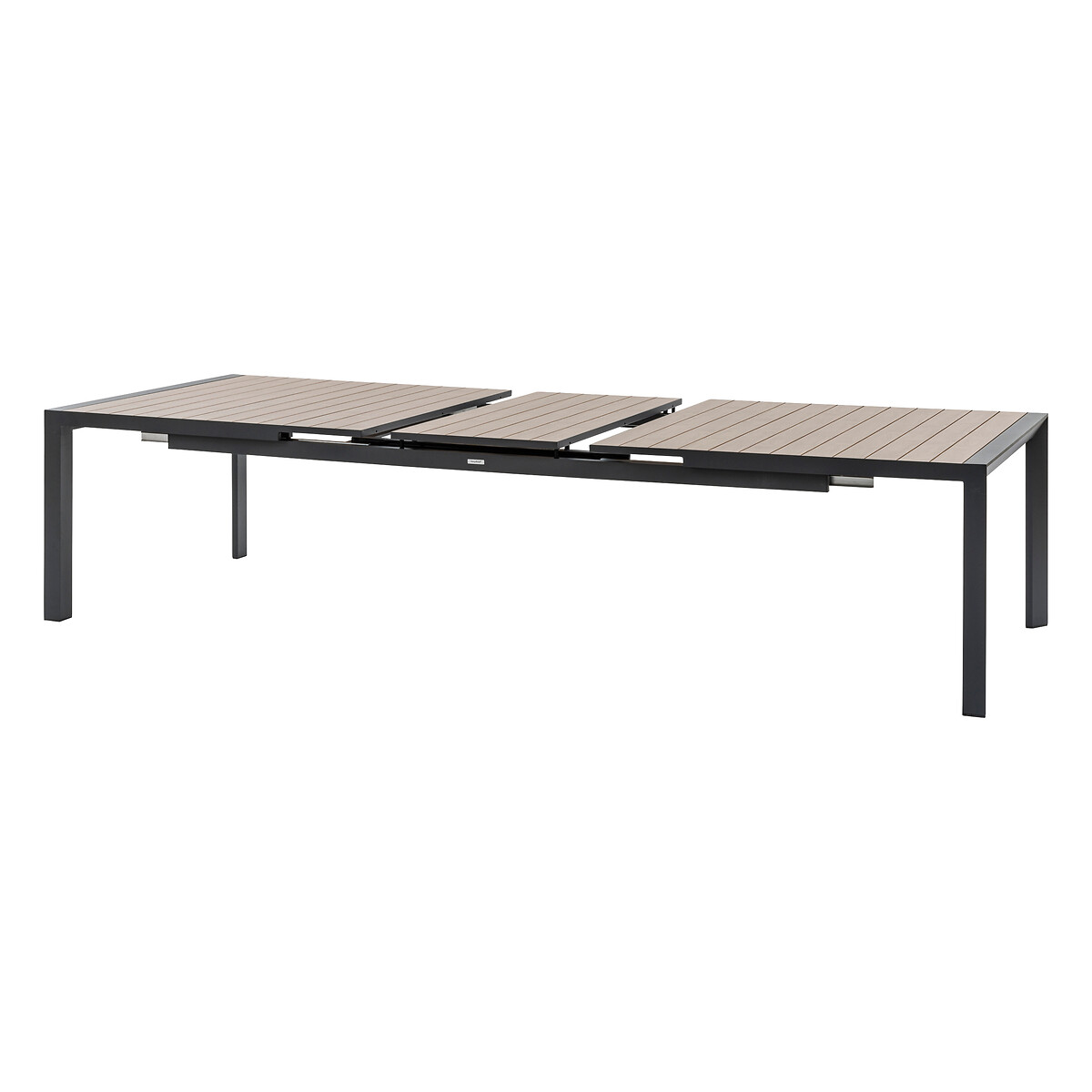 Hesperide Table De Jardin Extensible ÉVASION Effet Bois Honey & Graphite