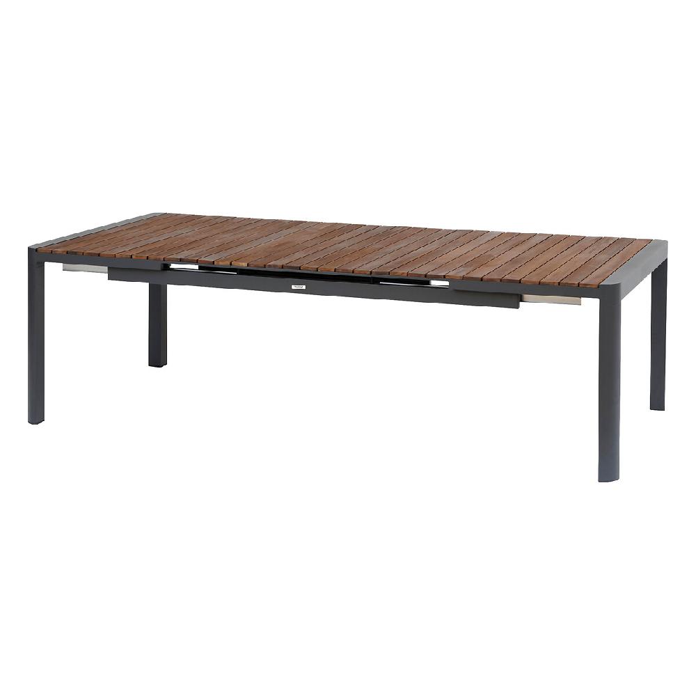 Hesperide Table De Jardin Extensible PARADIZE Effet Noyer & Graphite