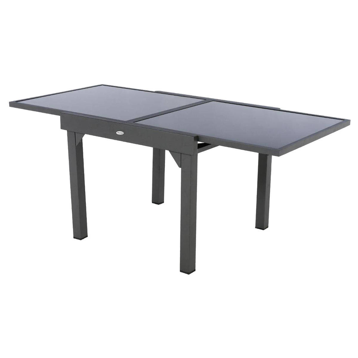 Hesperide Table De Jardin Extensible PIAZZA Graphite