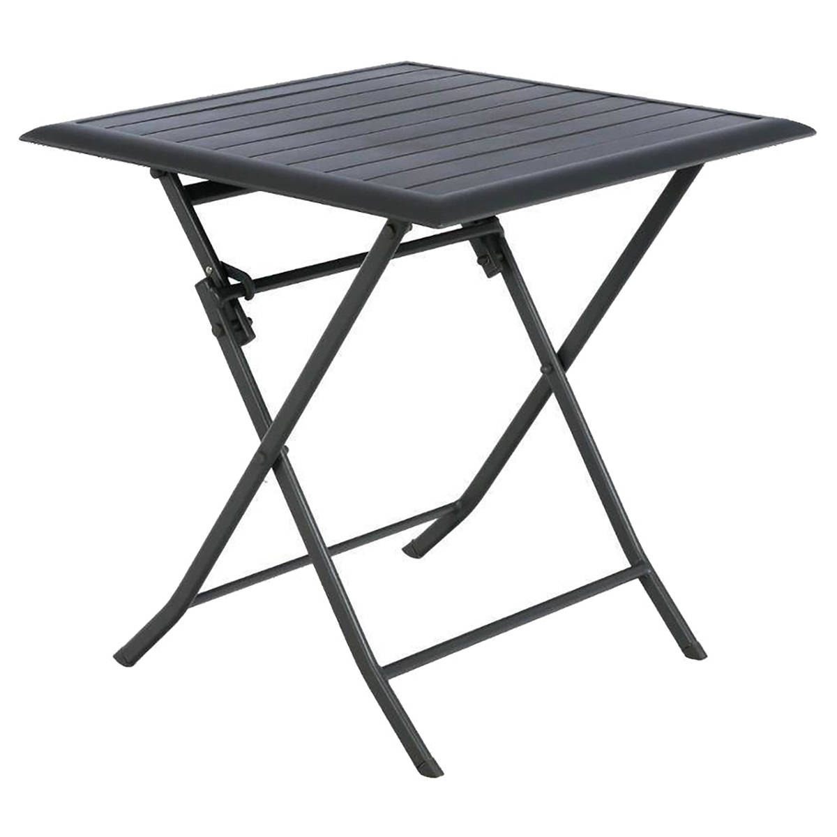 Hesperide Table De Jardin Pliante Carrée AZUA Graphite