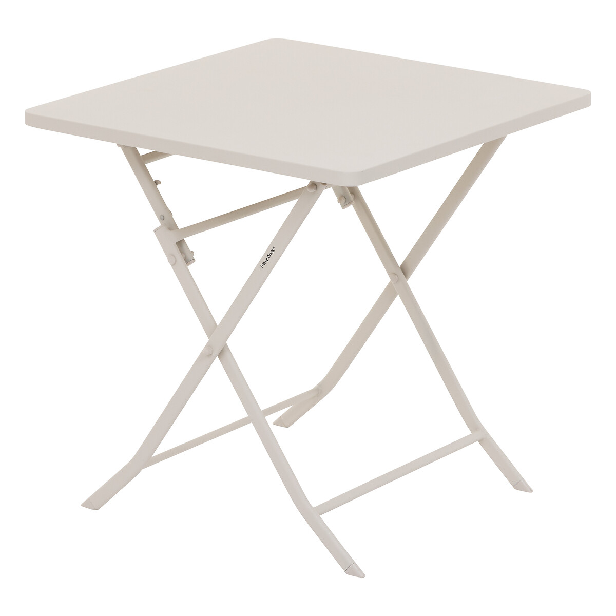 Hesperide Table De Jardin Pliante Carrée GREENSBORO Argile