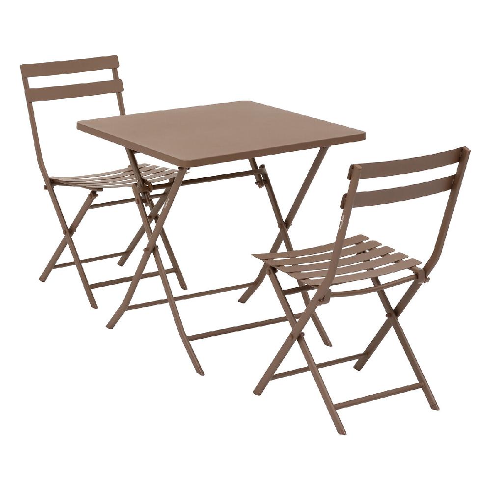 Hesperide Table De Jardin Pliante Carrée GREENSBORO Bronze
