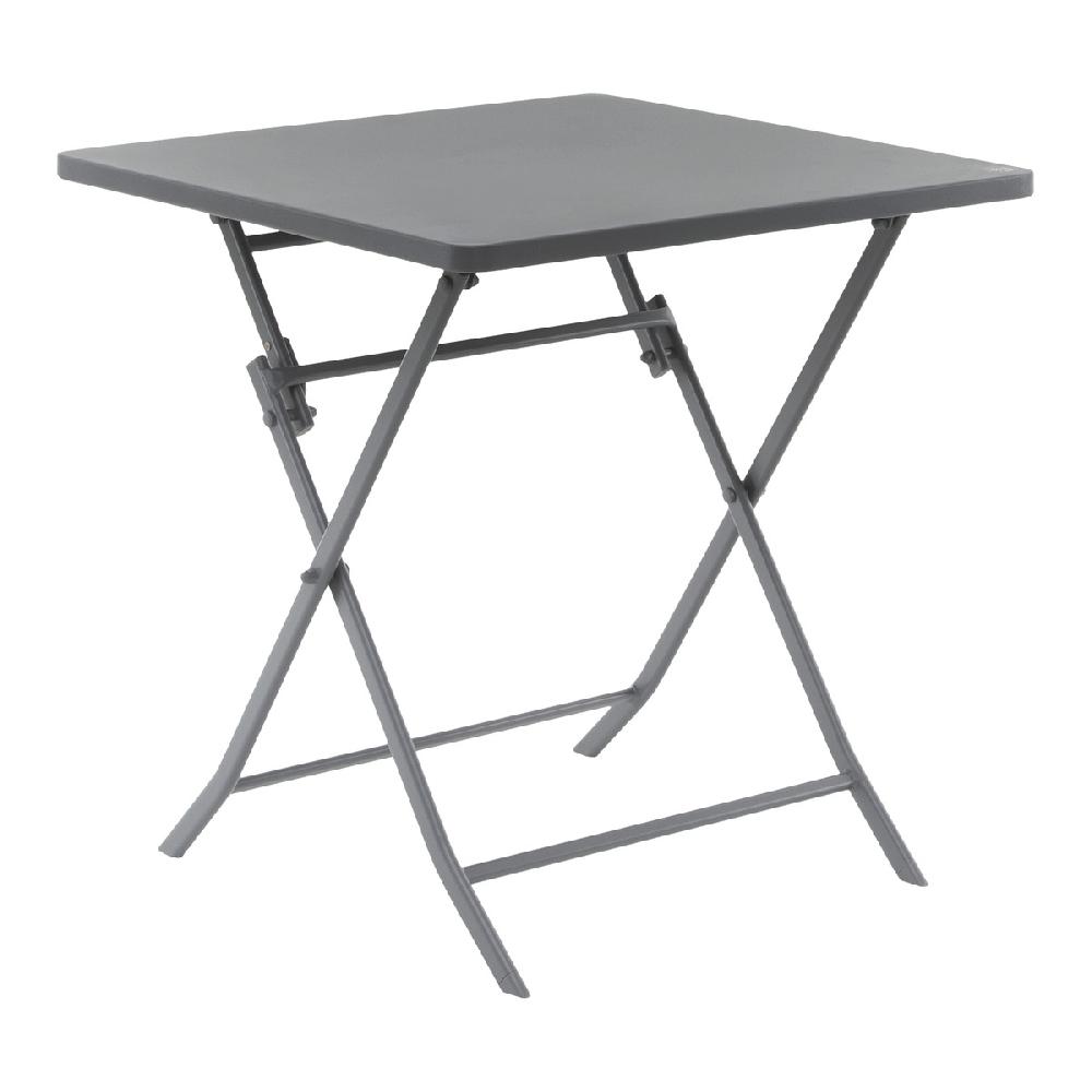 Hesperide Table De Jardin Pliante Carrée GREENSBORO Gris Quartz