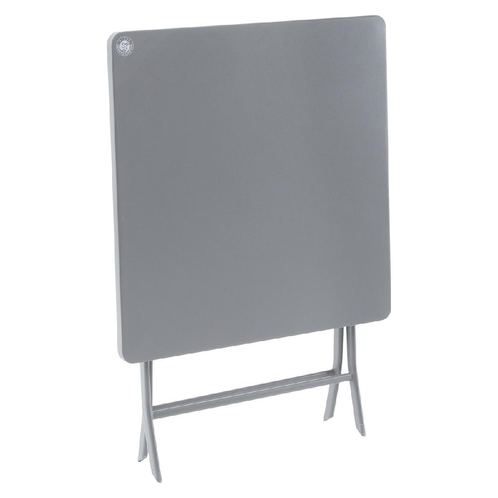 Hesperide Table De Jardin Pliante Carrée GREENSBORO Gris Quartz