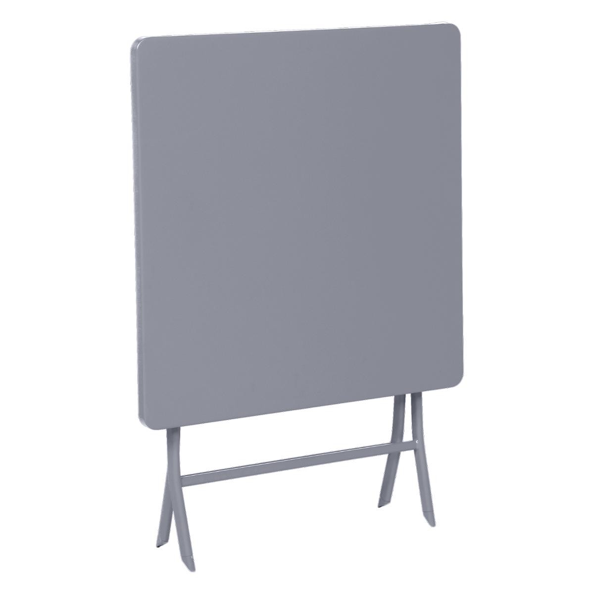 Hesperide Table De Jardin Pliante Carrée GREENSBORO Gris Quartz