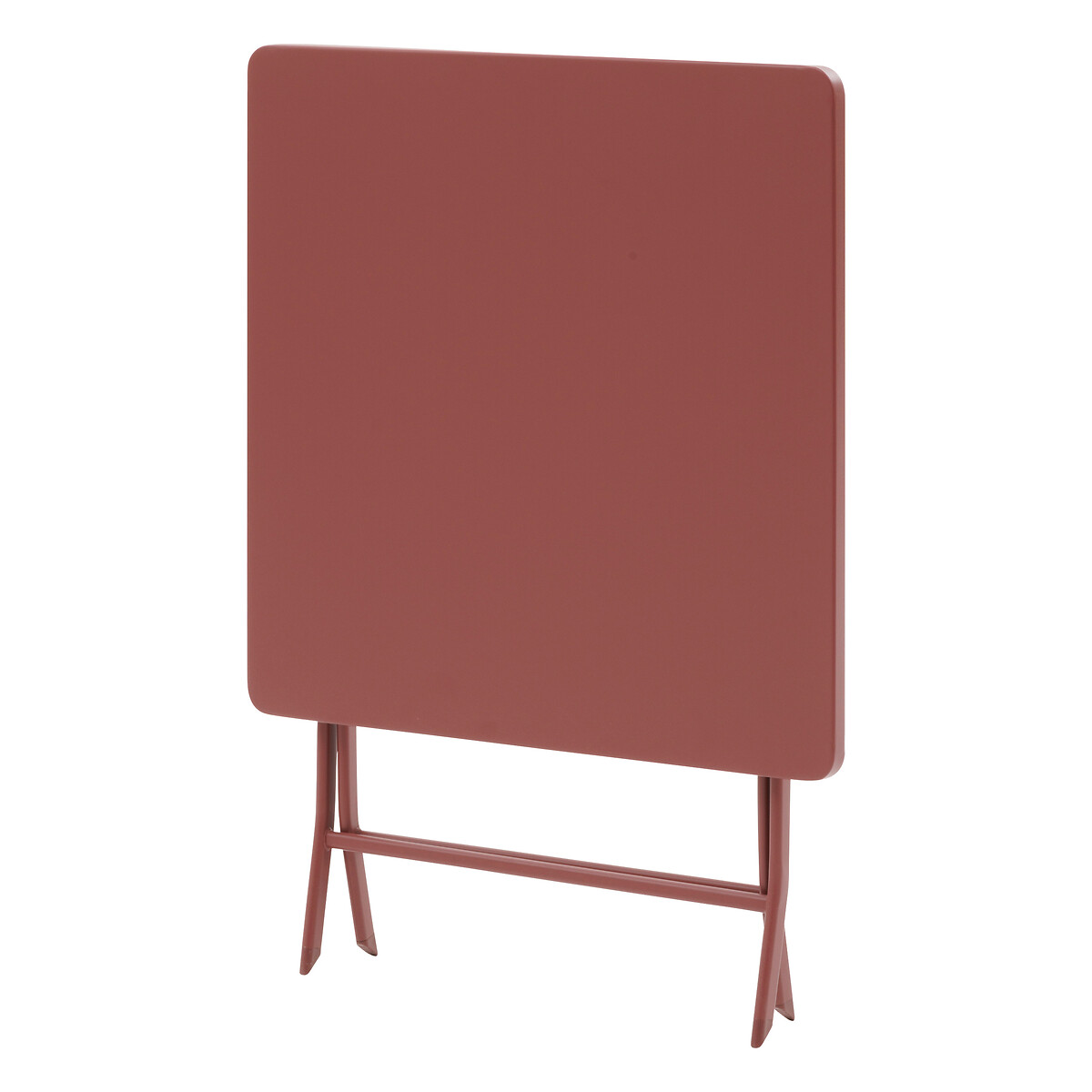 Hesperide Table De Jardin Pliante Carrée GREENSBORO Lie De Vin