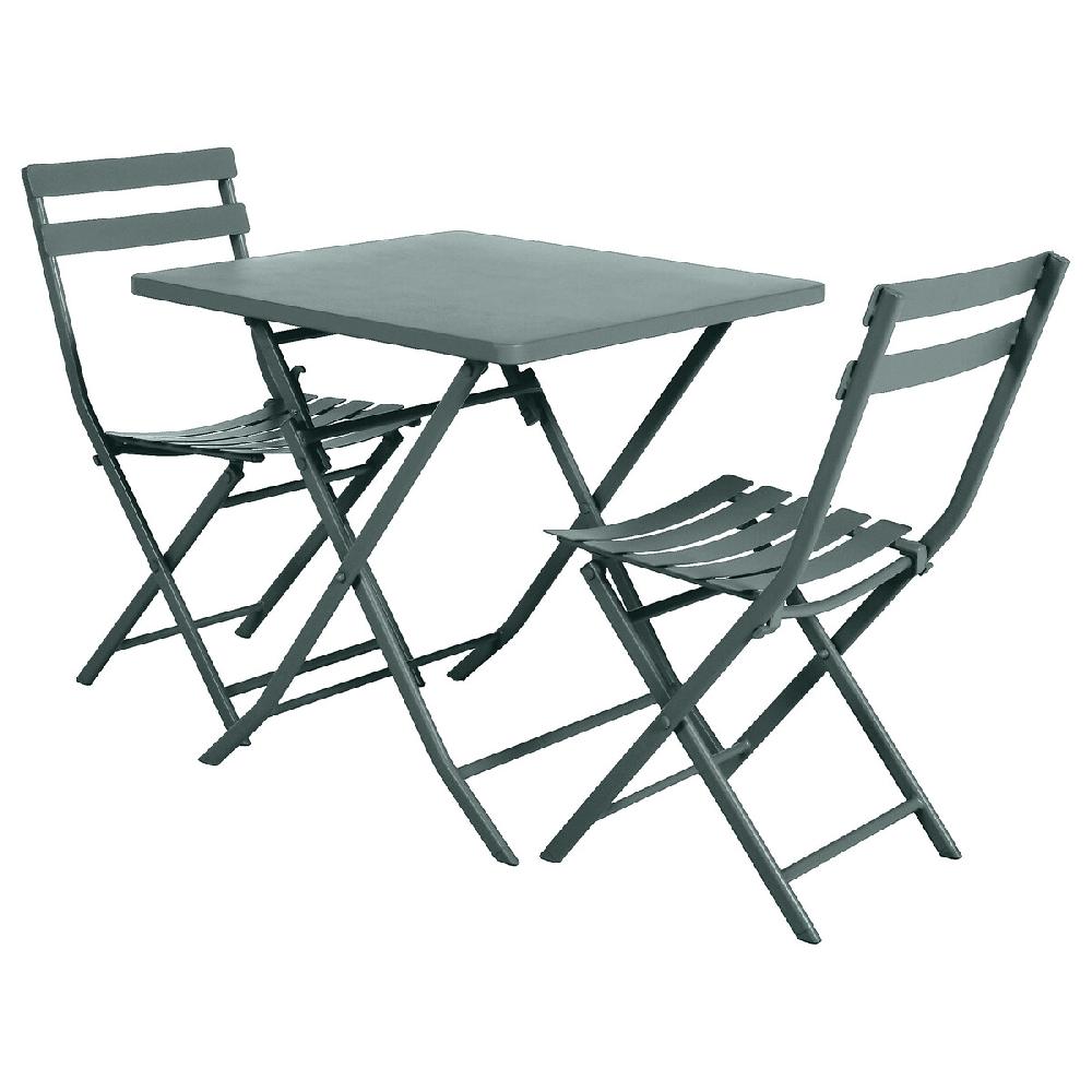 Hesperide Table De Jardin Pliante Carrée GREENSBORO Vert Jade