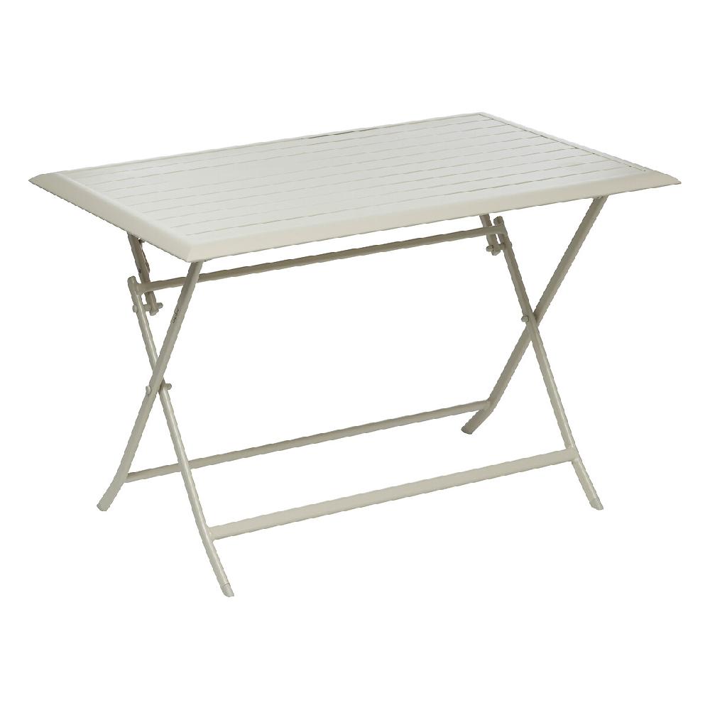 Hesperide Table De Jardin Pliante Rectangulaire AZUA Argile