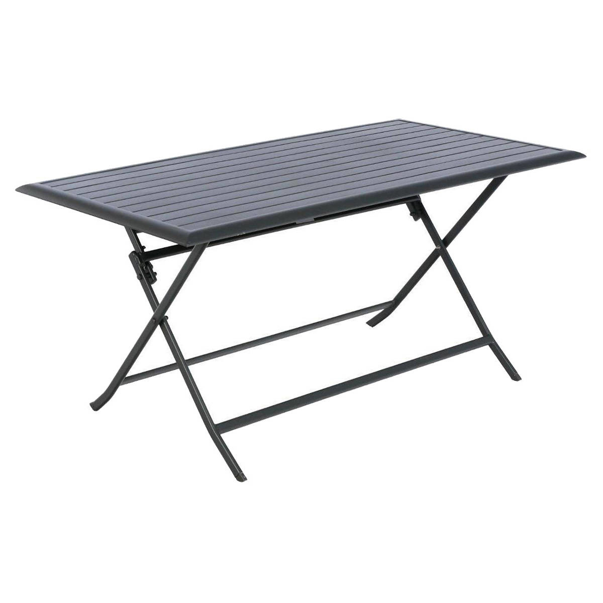 Hesperide Table De Jardin Pliante Rectangulaire AZUA Graphite