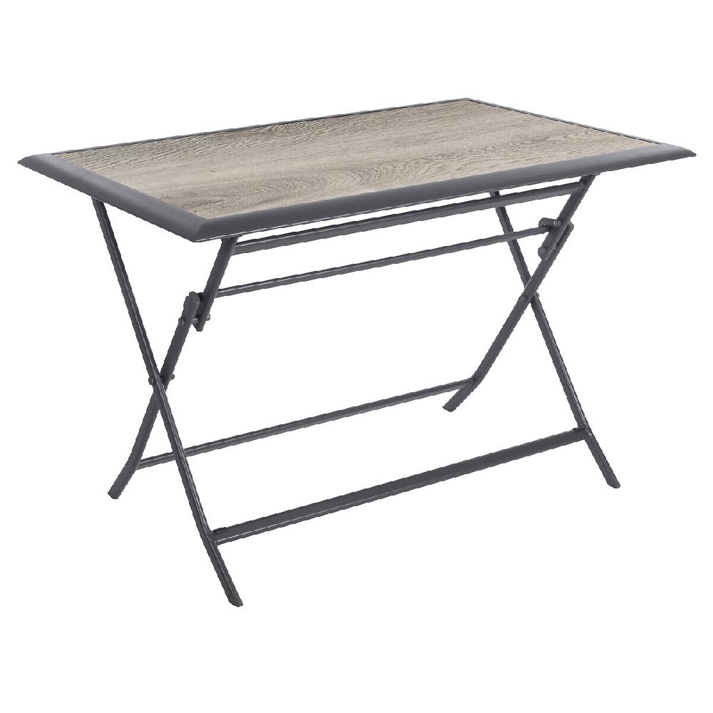 Hesperide Table De Jardin Pliante Rectangulaire AZUA Gris Smoke