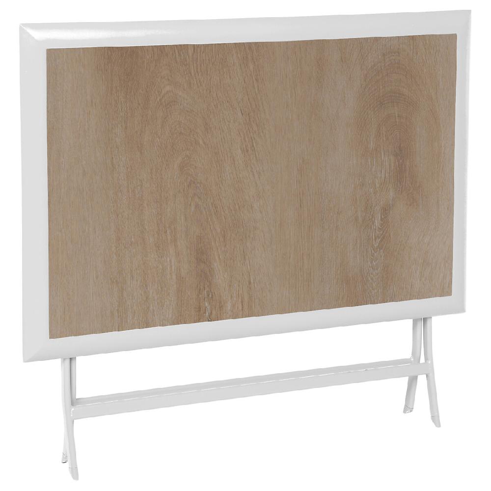 Hesperide Table De Jardin Pliante Rectangulaire AZUA Houblon & Blanc