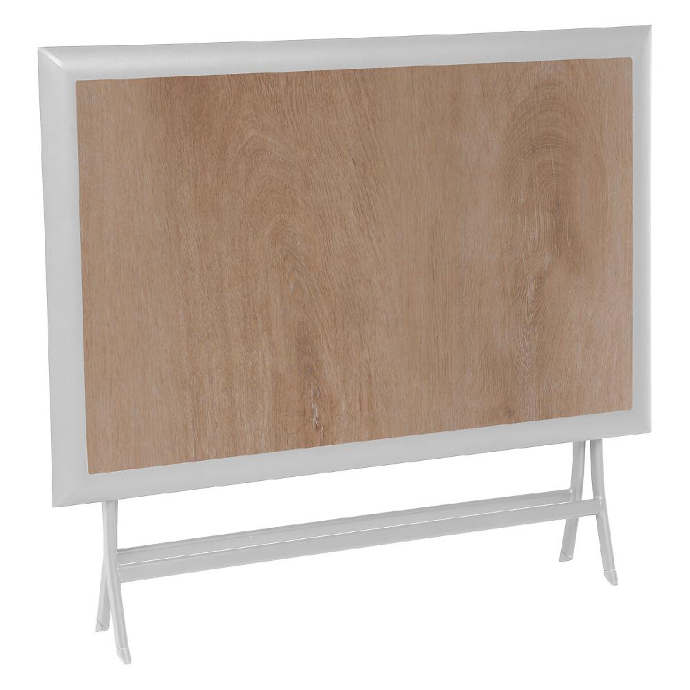 Hesperide Table De Jardin Pliante Rectangulaire AZUA Houblon & Blanc