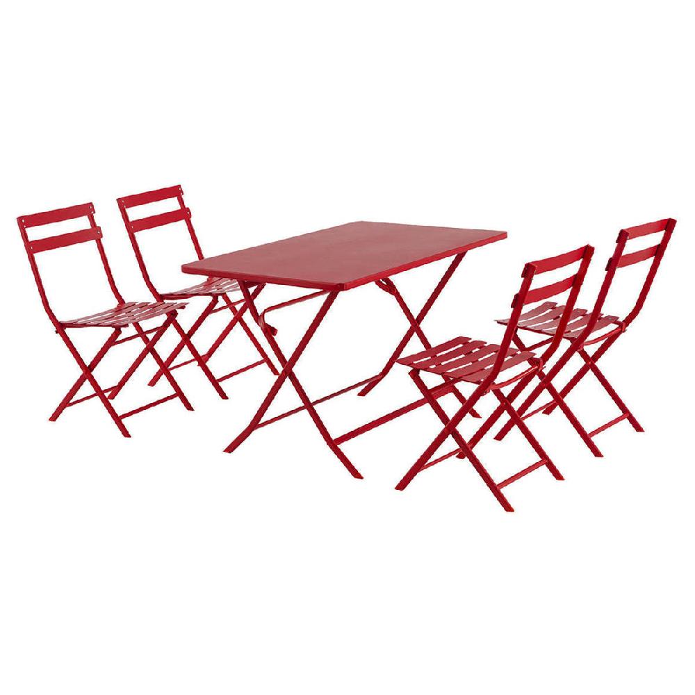 Hesperide Table De Jardin Pliante Rectangulaire GREENSBORO Groseille