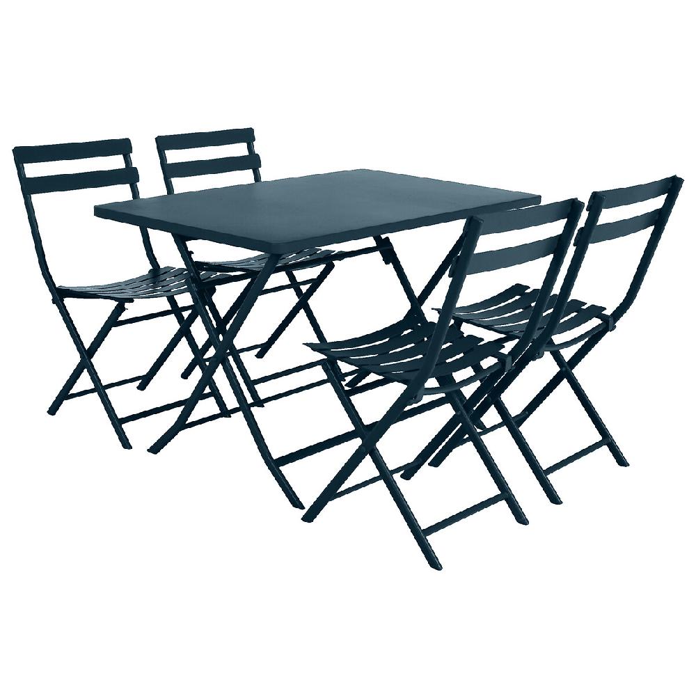Hesperide Table De Jardin Pliante Rectangulaire GREENSBORO Pétrole