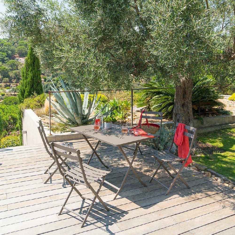 hesperide Table de jardin pliante rectangulaire GREENSBORO Tonka