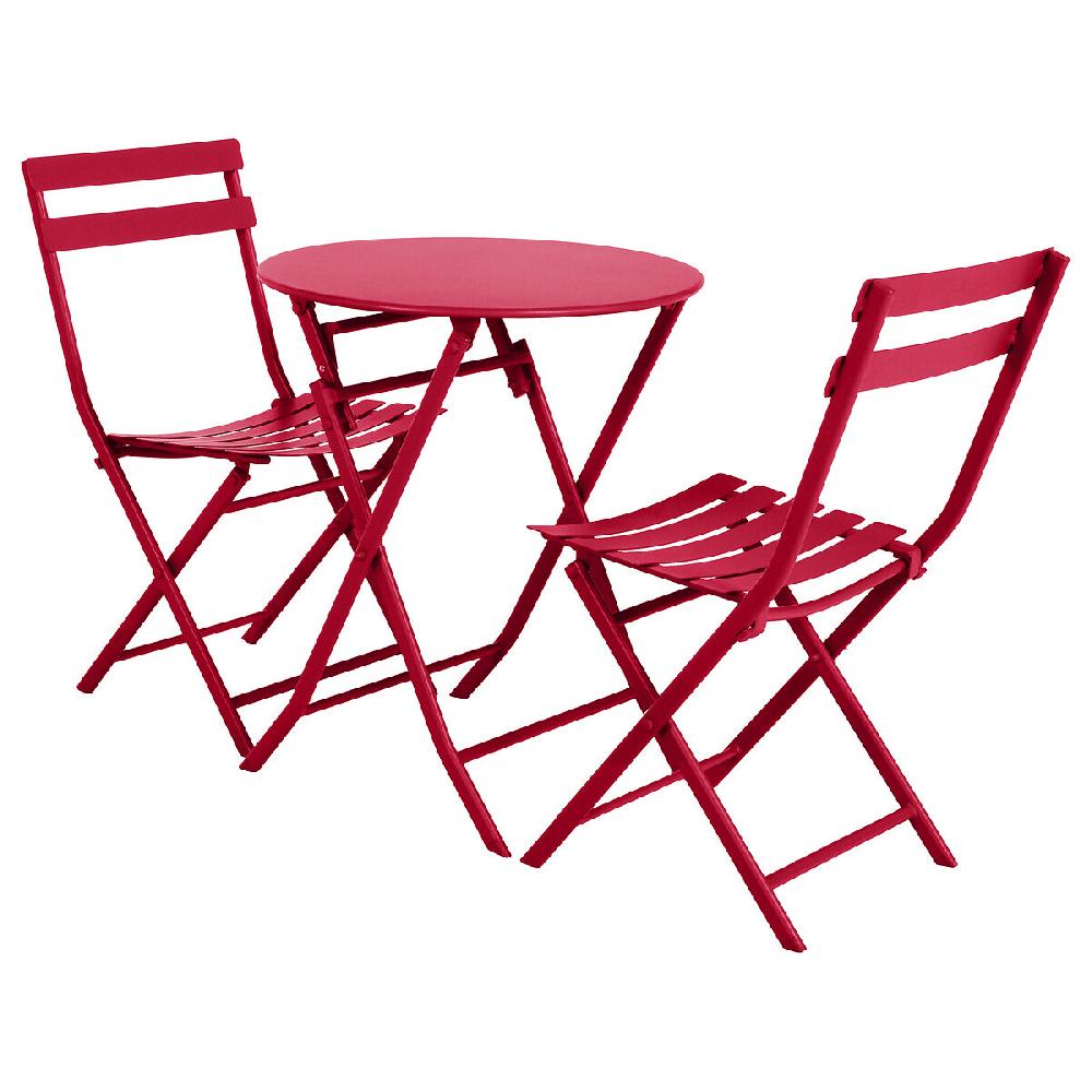 Hesperide Table De Jardin Pliante Ronde GREENSBORO Grenade