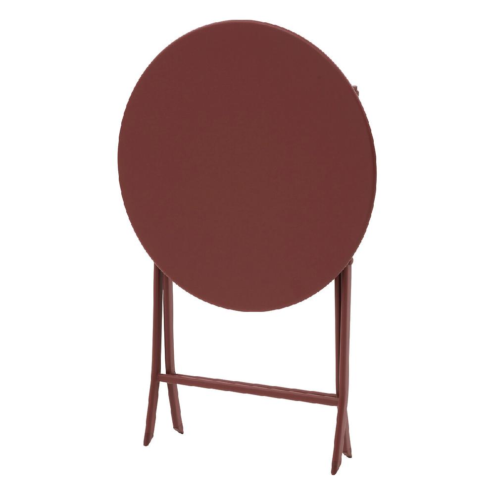 Hesperide Table De Jardin Pliante Ronde GREENSBORO Lie De Vin