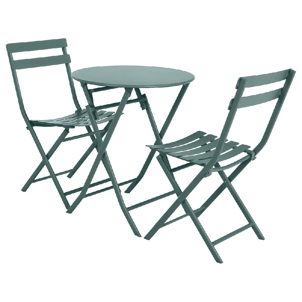 Hesperide Table De Jardin Pliante Ronde GREENSBORO Vert Jade