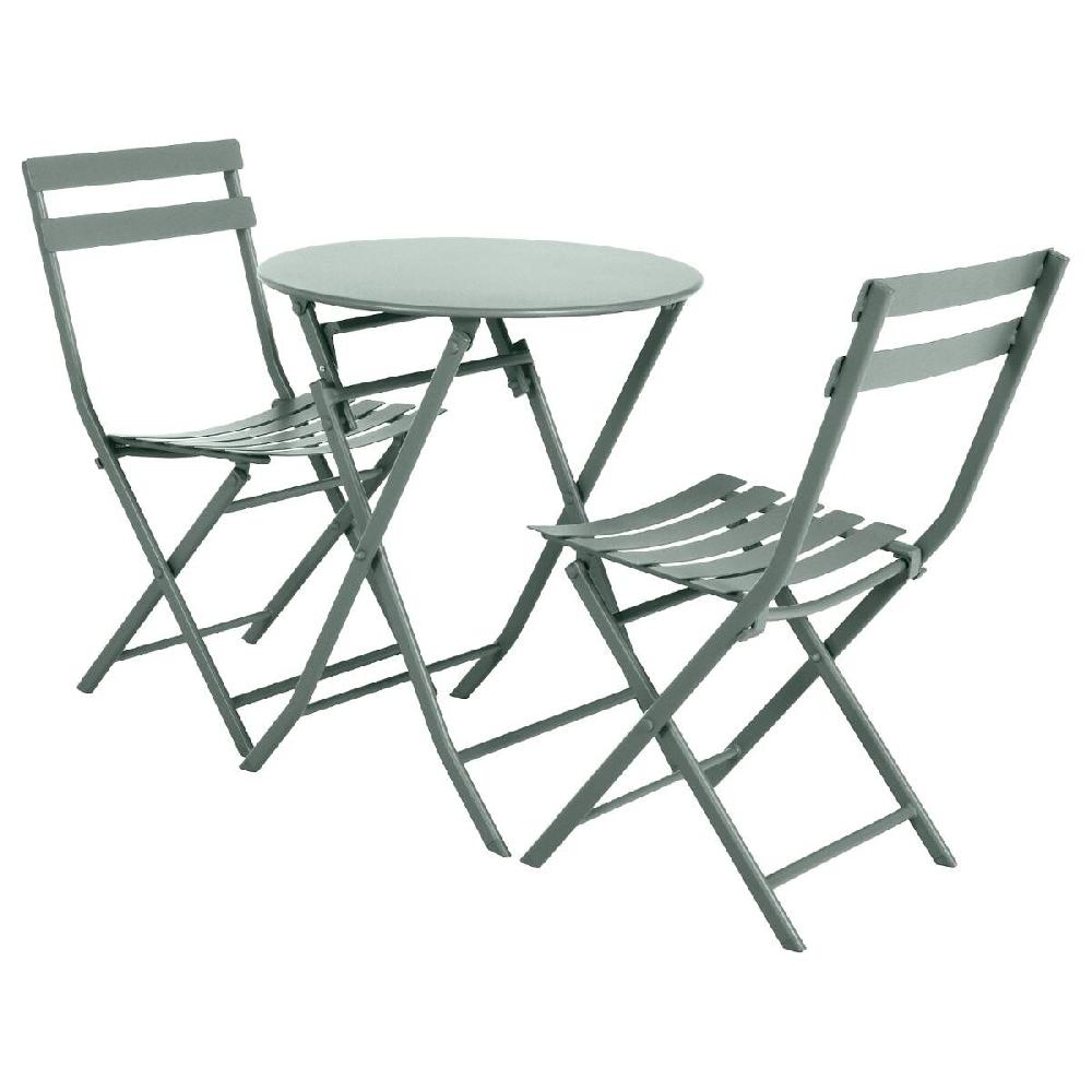 Hesperide Table De Jardin Pliante Ronde GREENSBORO Vert Olive