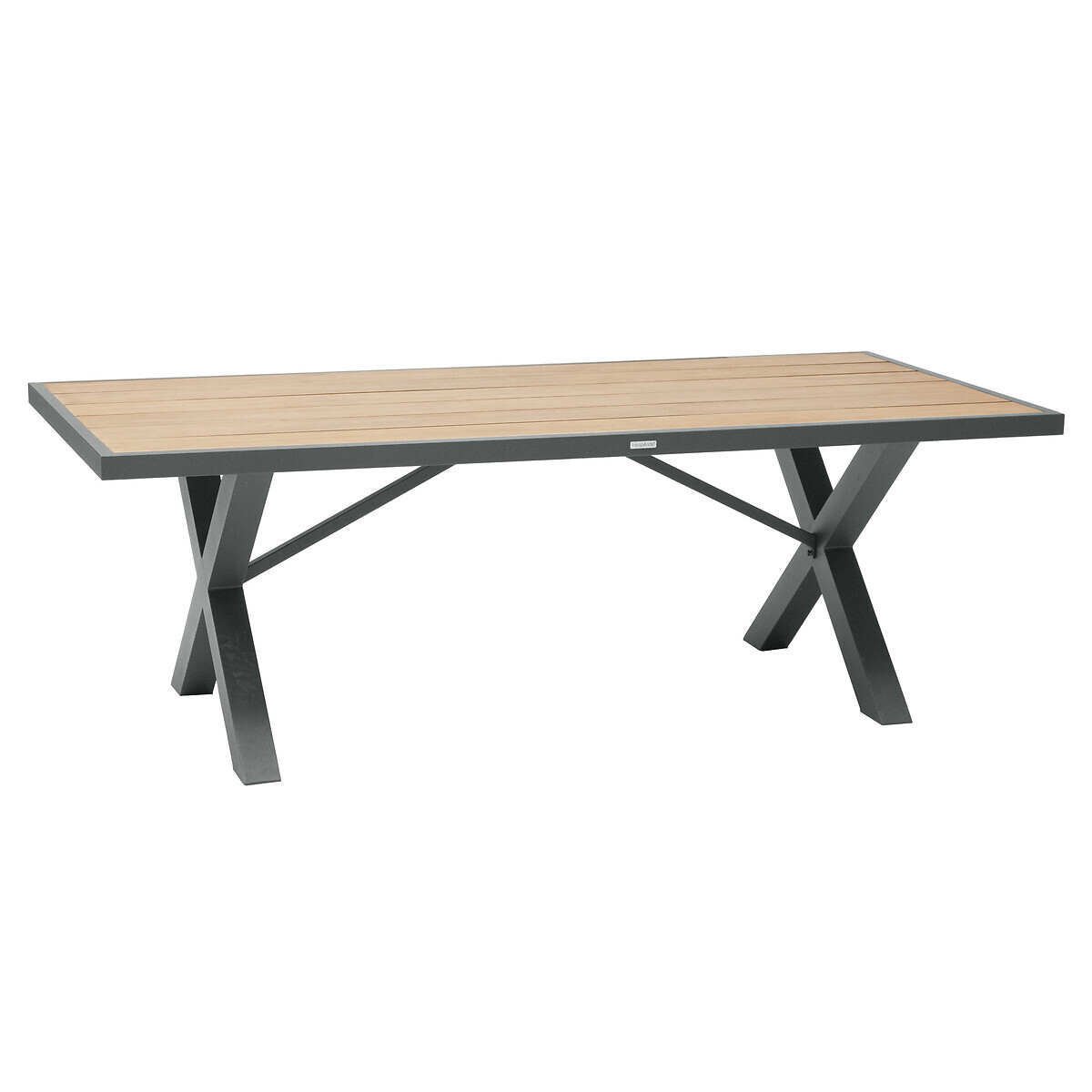 Hesperide Table De Jardin Rectangulaire EMPERIA Acacia & Graphite