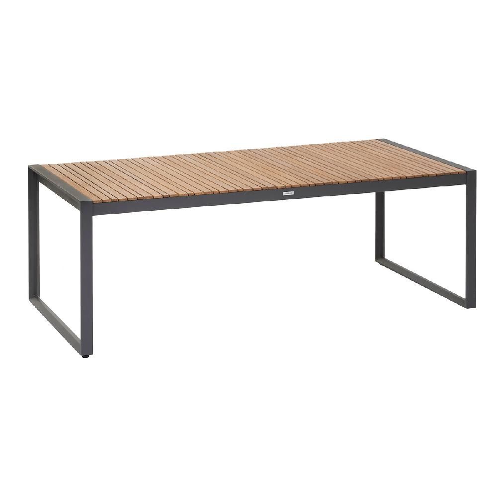Hesperide Table De Jardin Rectangulaire LENSIA Eucalyptus & Graphite