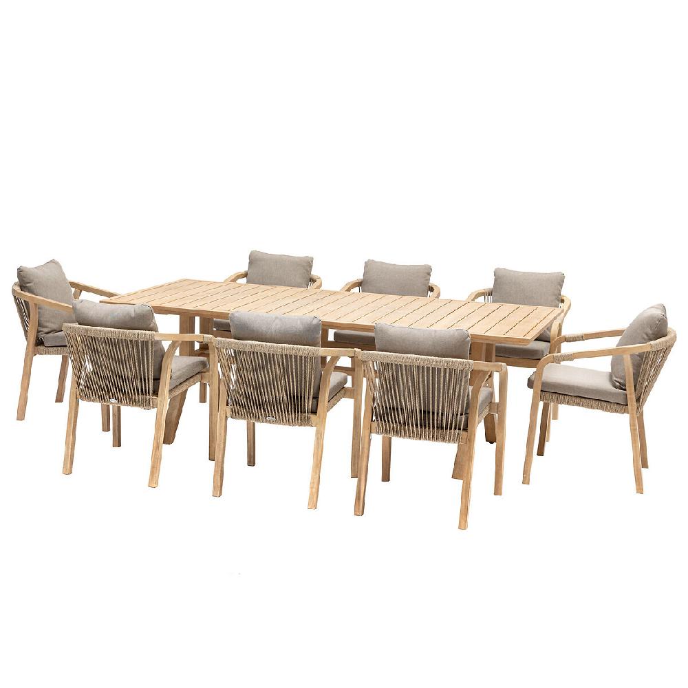 Hesperide Table De Jardin Rectangulaire PAPOUASIE Acacia