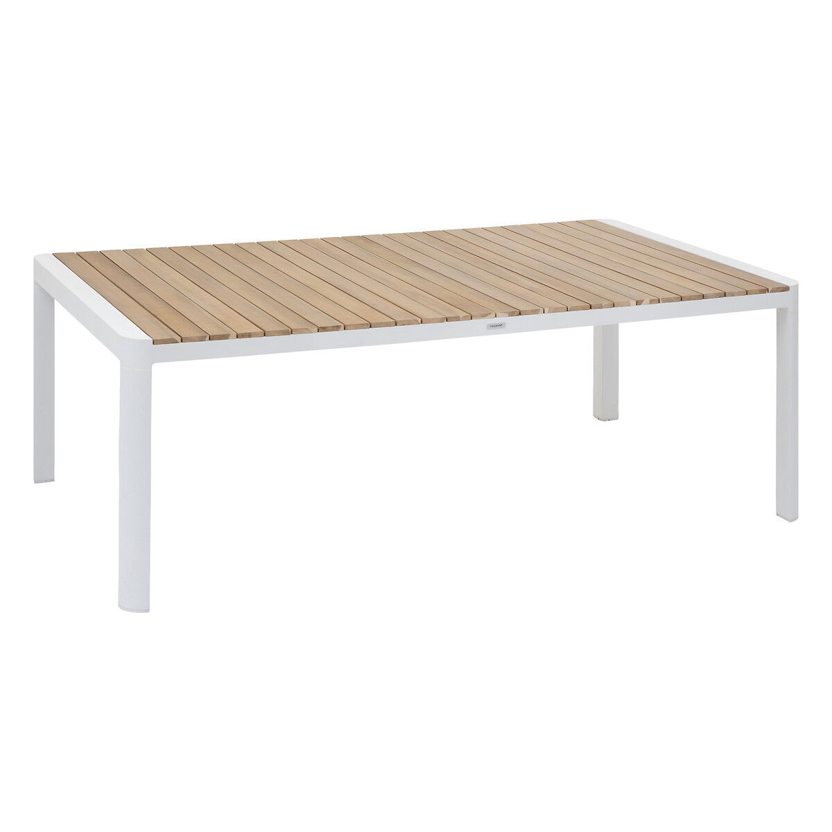 Hesperide Table De Jardin Rectangulaire PARADIZE Acacia & Blanc