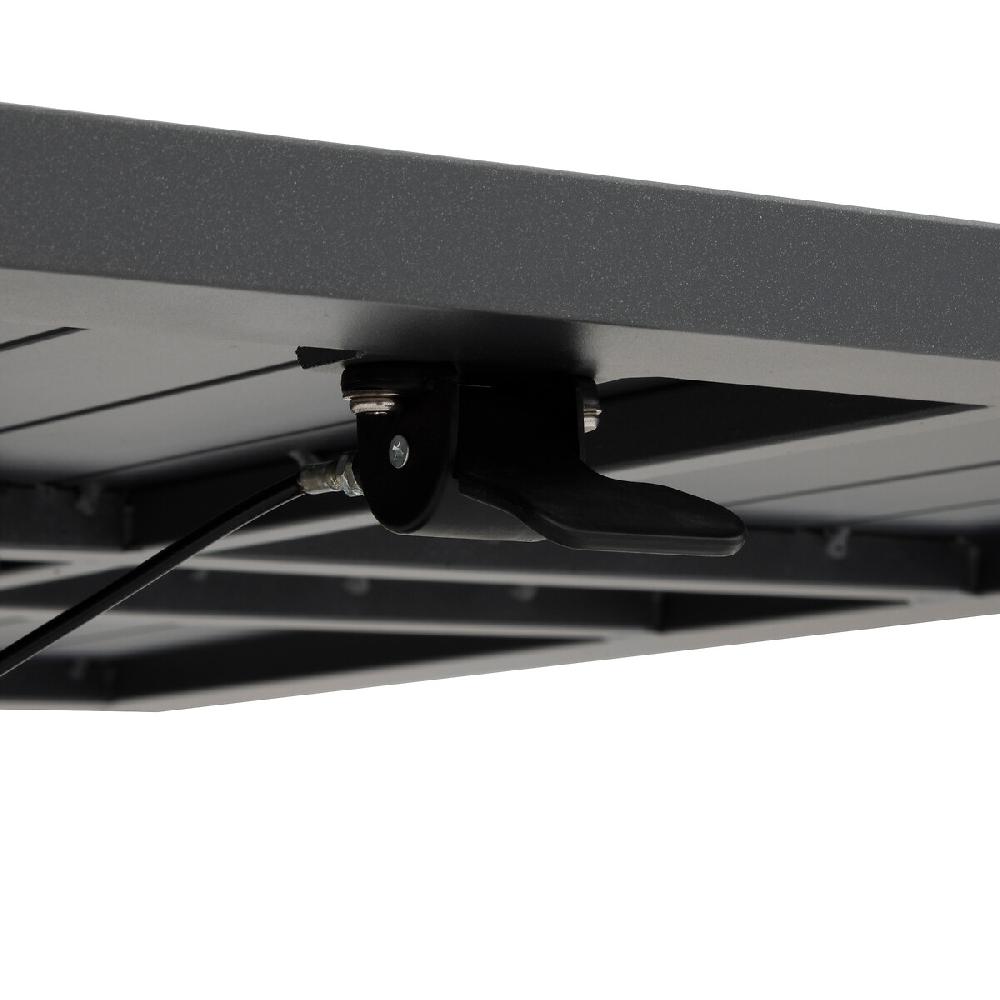 Hesperide Table De Jardin Relevable Carrée SALIMIA Graphite