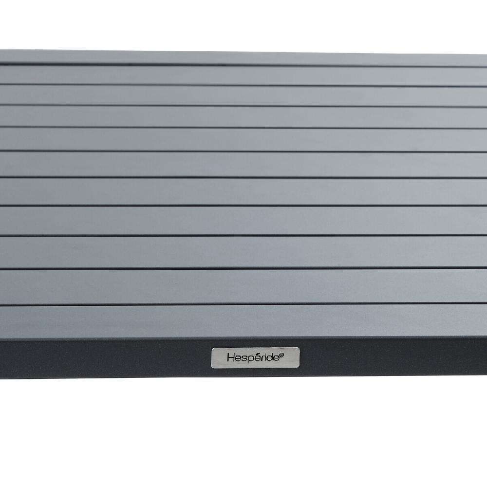 Hesperide Table De Jardin Relevable Rectangulaire SALIMIA Graphite