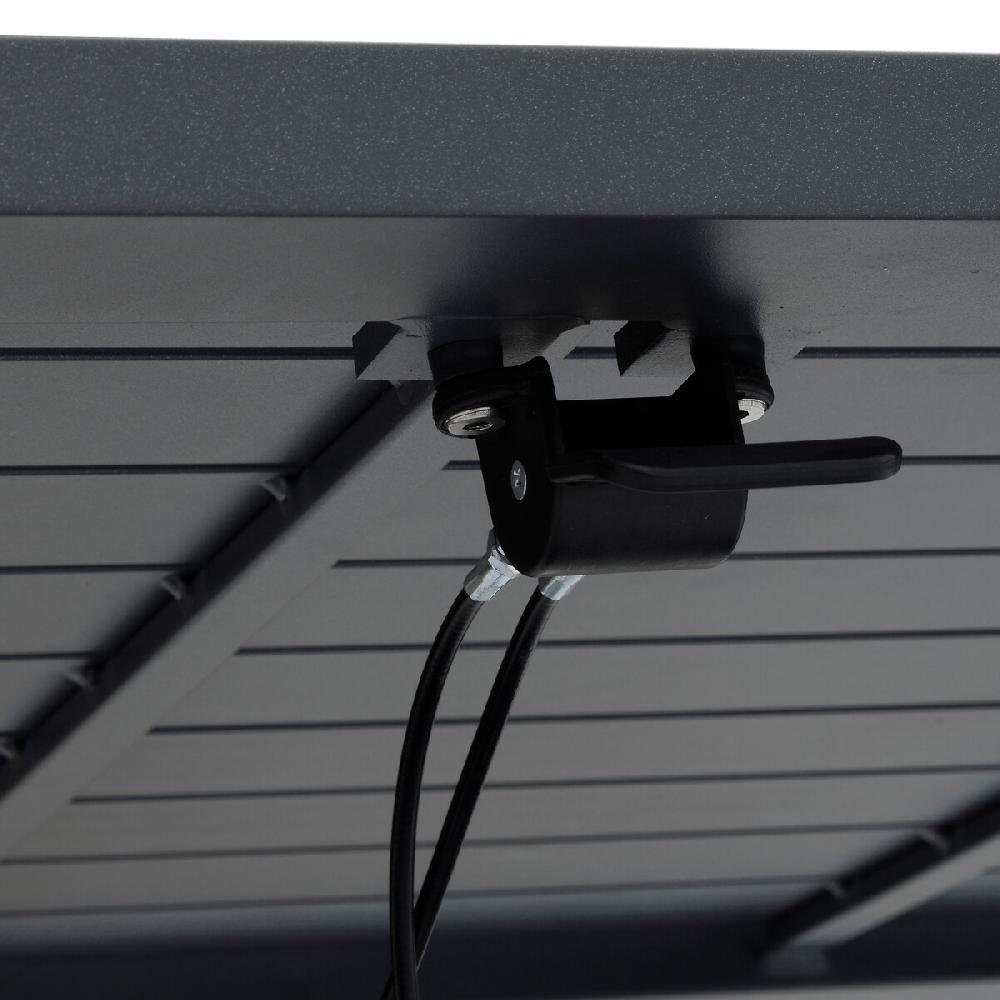 Hesperide Table De Jardin Relevable Rectangulaire SALIMIA Graphite