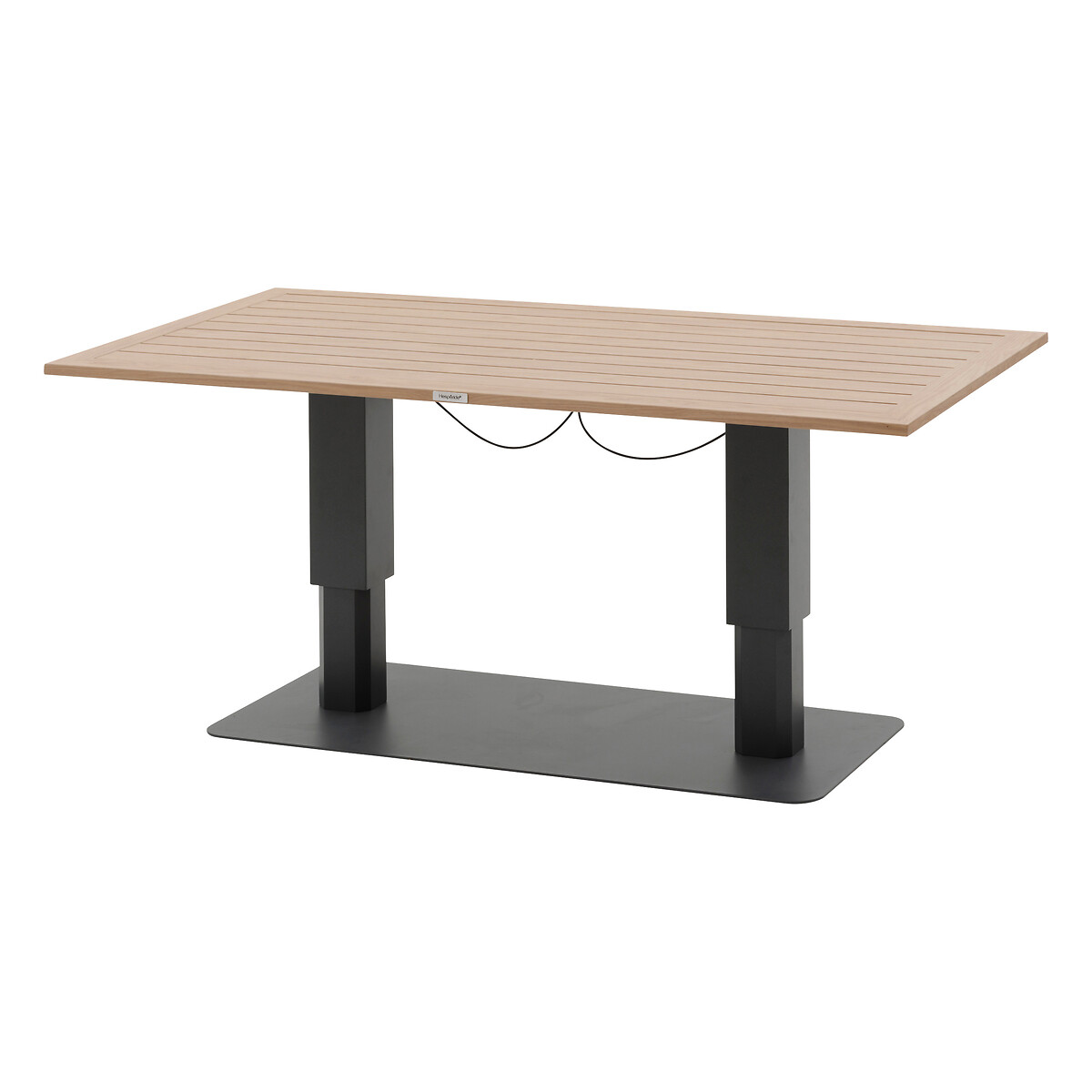 Hesperide Table De Jardin Relevable Rectangulaire SALIMIA Graphite & Honey