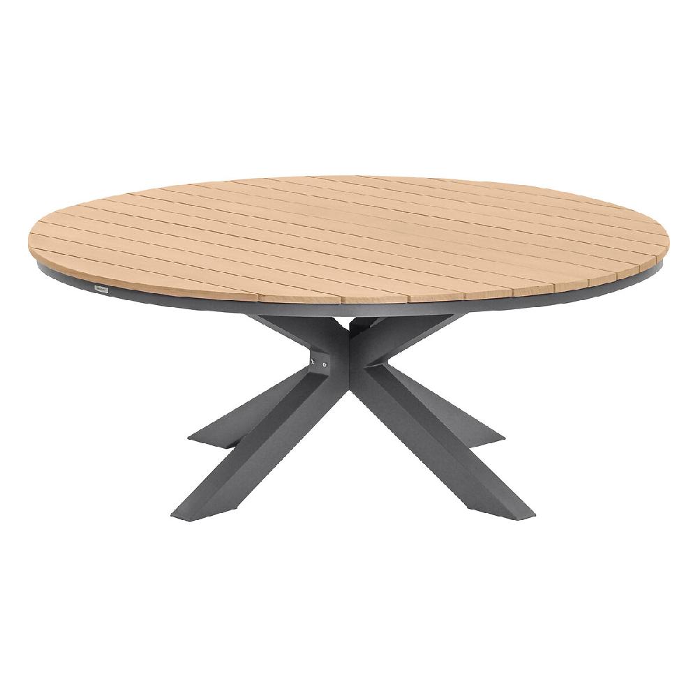 Hesperide Table De Jardin Ronde ORACLION Noix & Graphite