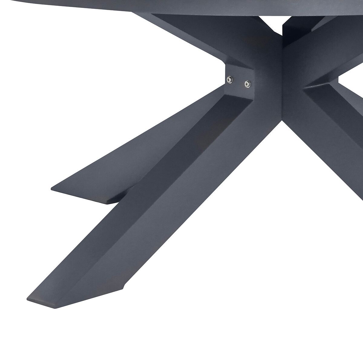 Hesperide Table De Jardin Ronde ORACLION Noix & Graphite